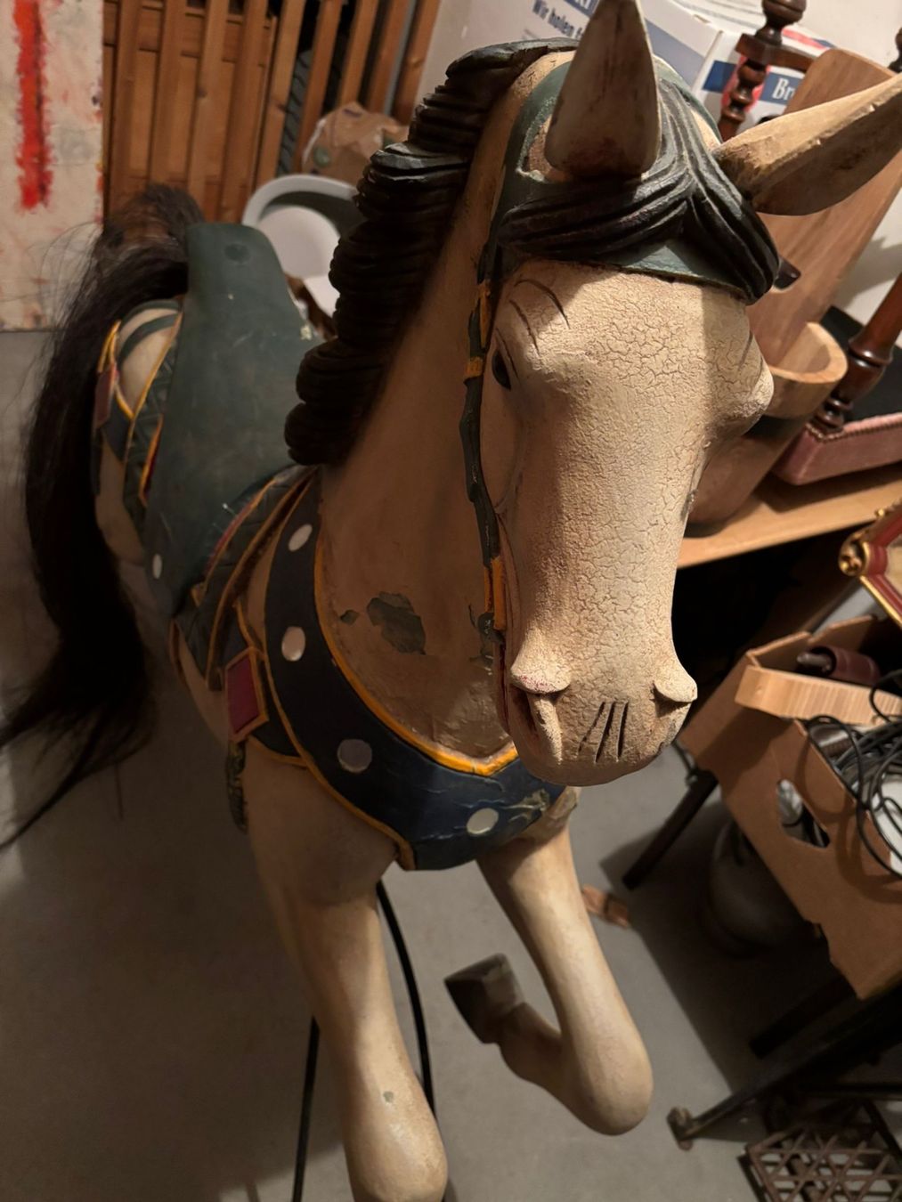 Statuette: Karussell Pferd – Usato da Unterägeri venduto da Muggenstutz03 5