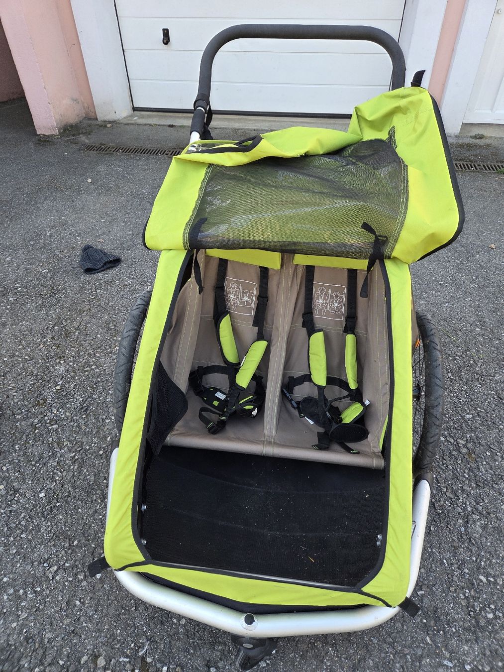 Croozer Rimorchi: Remorque velo Croozer kids for 2 – Usato da La Tour-de-Peilz venduto da minijim 1