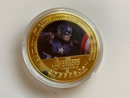 Pièce de Collection Marvel Avengers Captain America!