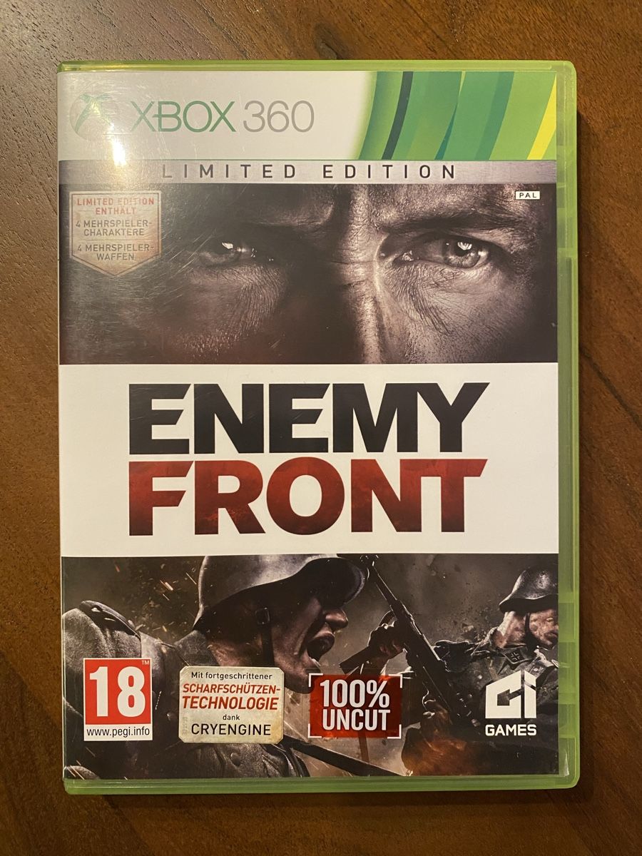 Microsoft Giochi: Enemy Front für Xbox 360 – Usato da Thunstetten venduto da Virus_33