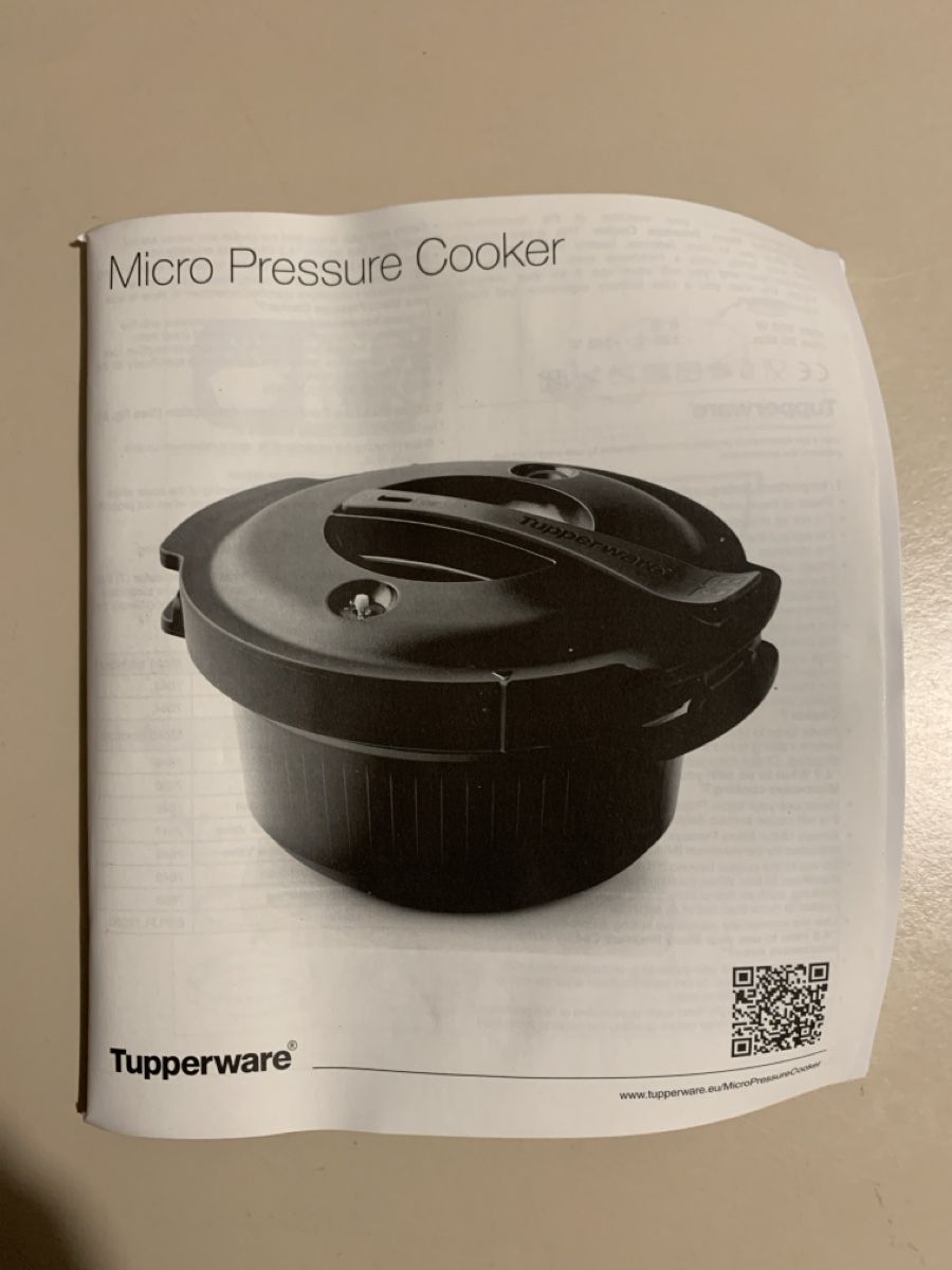 Tupperware Küchengeräte: Tupperware Mikrowellen Schnellkochtopf – Neu und originalverpackt aus Bonaduz von Schnueff0 2