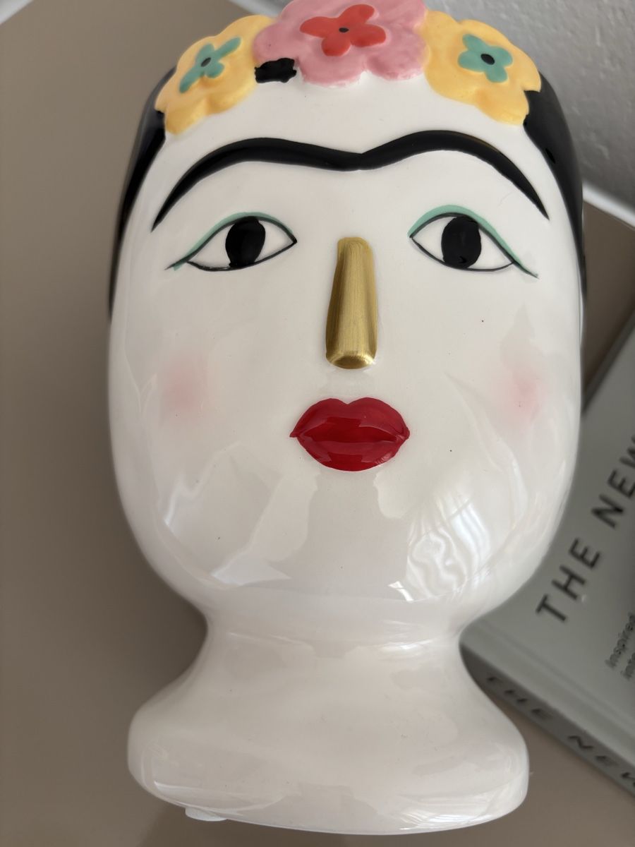Vasen & Gefässe: Blumenvase Blumentopf Frida Kahlo – Gebraucht aus Boniswil von Biancaneve91 4