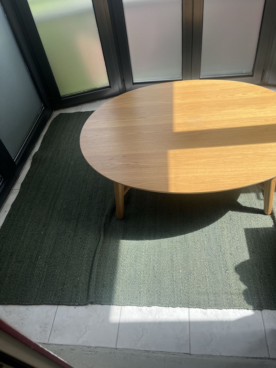 Articles en bois: Runder Holz Couchtisch  – D'occasion à Zug par isabeldoris 1