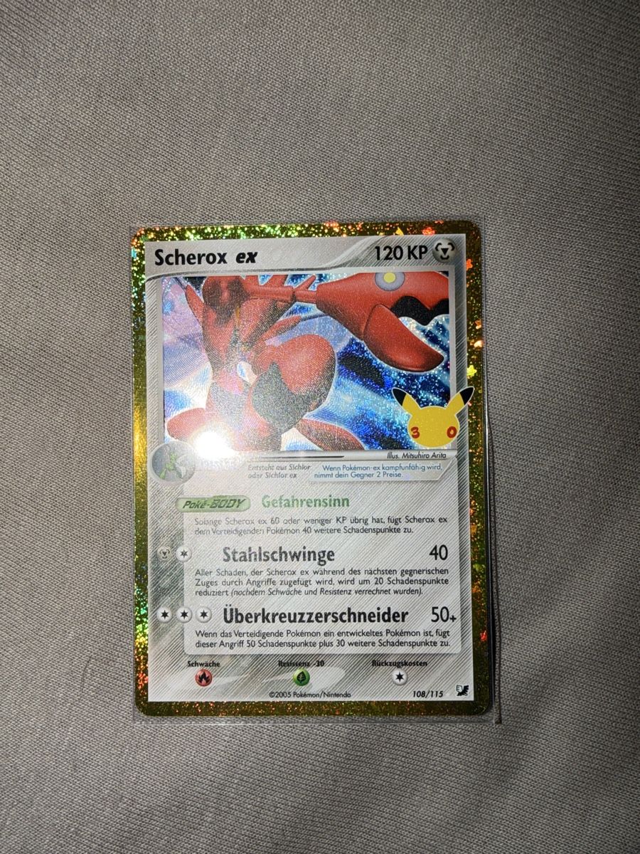 Cartoline: Scizor 30th Celebration – Usato da Neuhausen am Rheinfall venduto da Dario0982