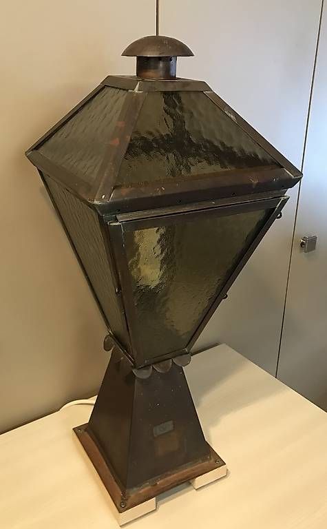 Lampes: Aussenleuchte Kupferblech und Glas – D'occasion à Bazenheid par arthur51 3