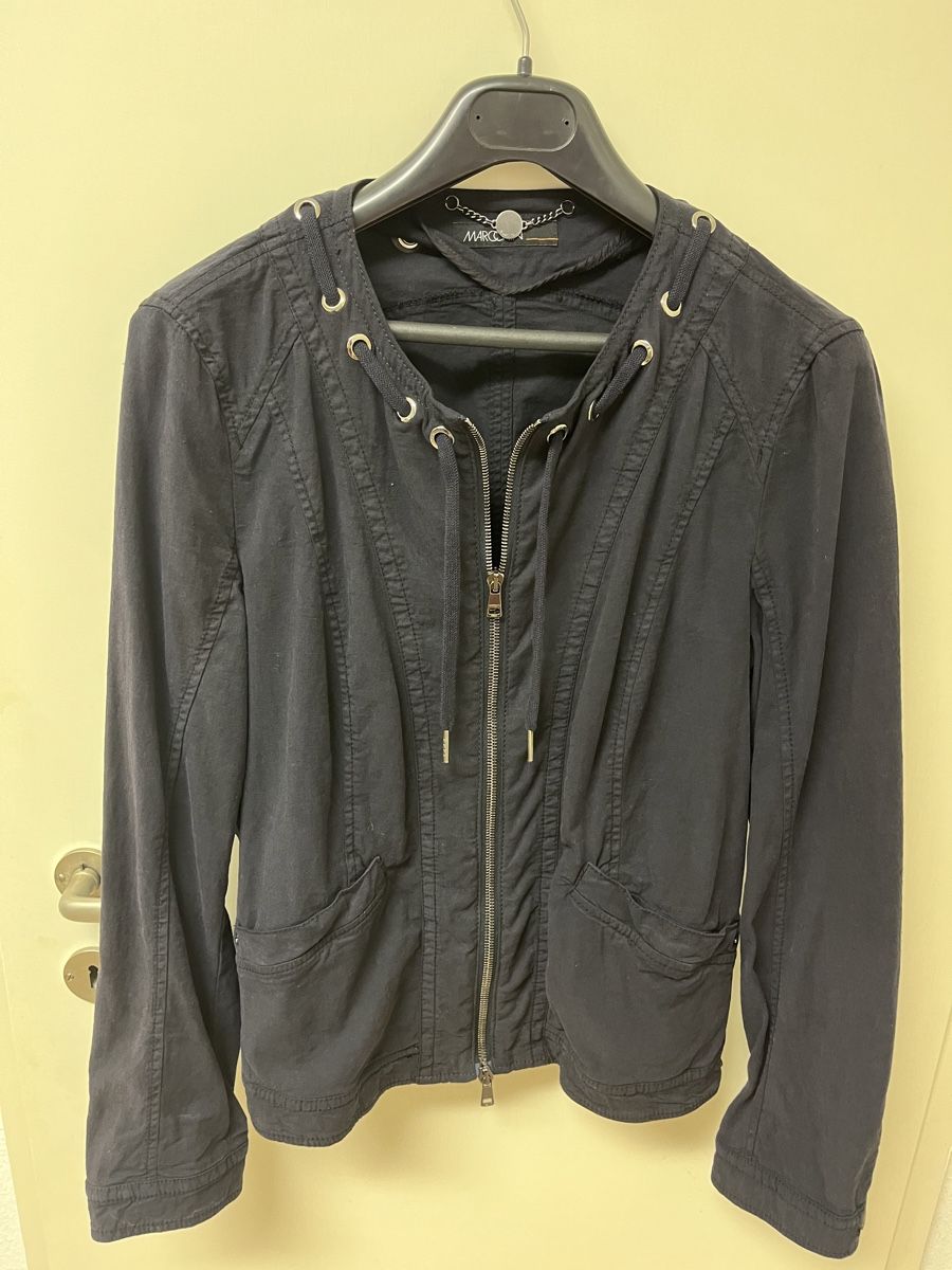 Marc Cain Jacken: Marc Cain dunkelblaue Jacke M – Gebraucht aus Teufenthal AG von Nanahu