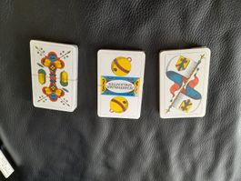 Original Schweizer Jasskarten, vintage, komplett!