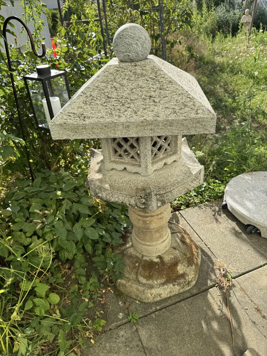 Sonstige Dekorationen & Accessoires: Pagode sehr schöne Steinlaterne – Gebraucht aus Besenbüren von Anroni