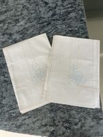 2 alte Kissenbezüge aus Leinen