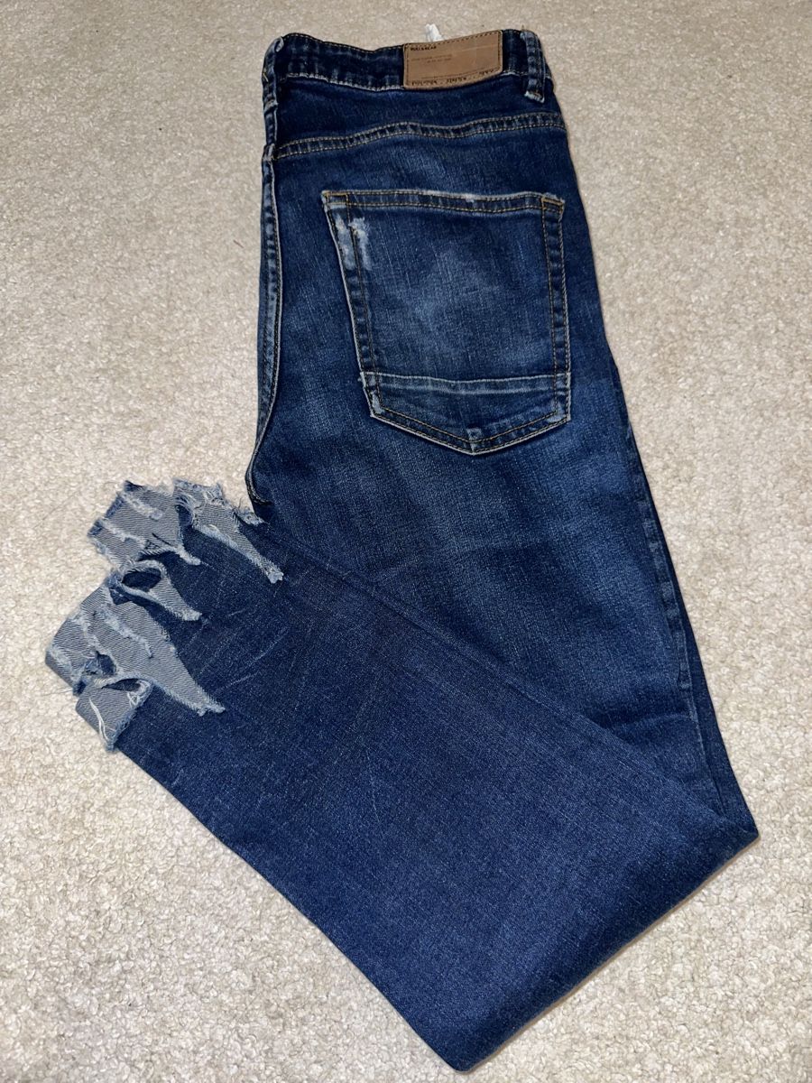 Jeans: Jeans Pull & Bear | 38 | dunkelblau / zerrissen – Usato da Spreitenbach venduto da Sujrkwxl