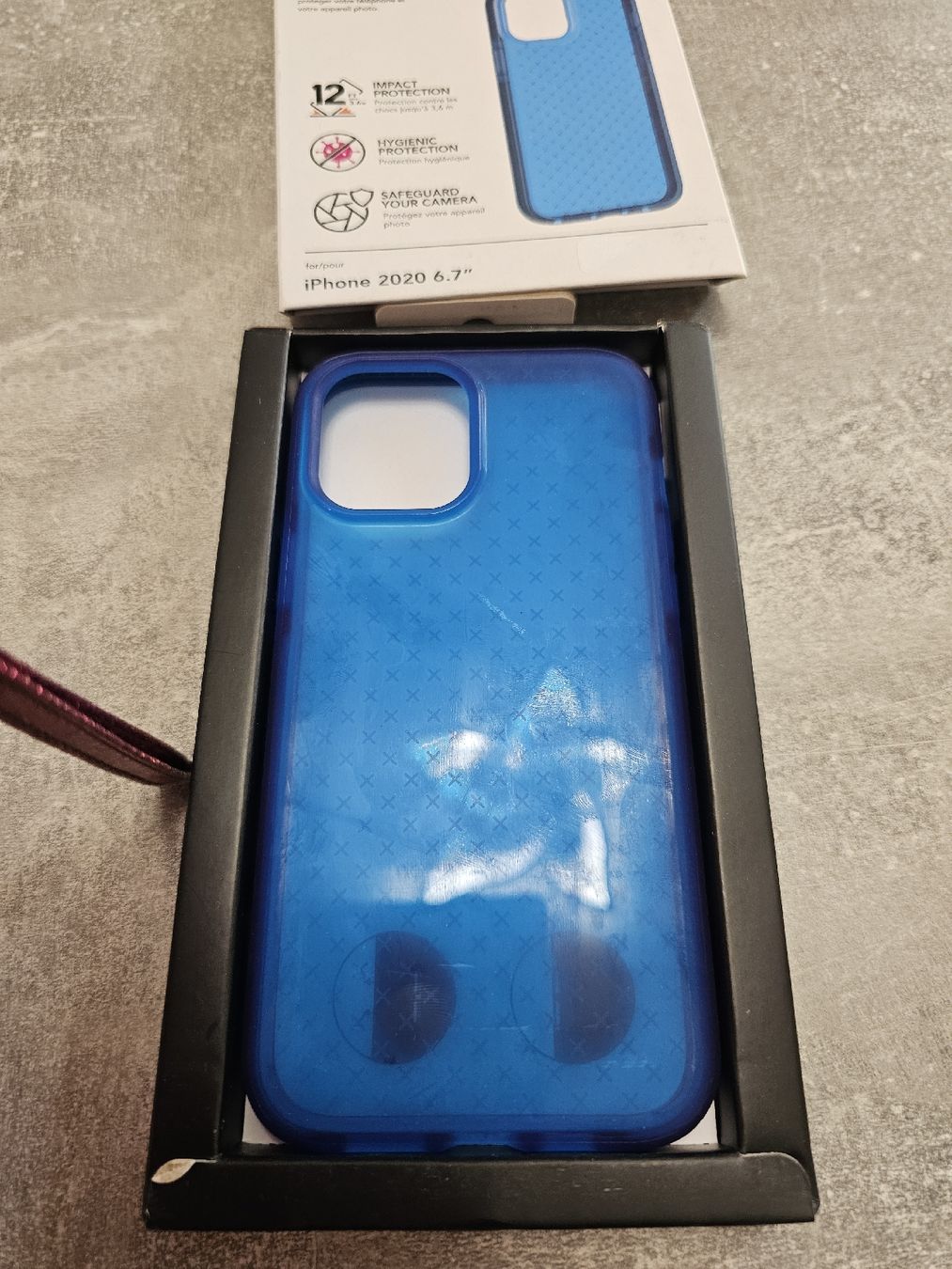 Apple Cover & Protezioni schermo: iPhone 12 Pro Max Evo Check Hülle - Blauer Schutz – Nuovo e nell'imballaggio originale da Herzogenbuchsee venduto da tgi_rln7 2