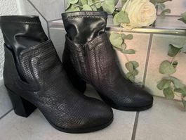 Poesie Veneziane Stiefeletten schwarz, Gr. 37, NP 259.--