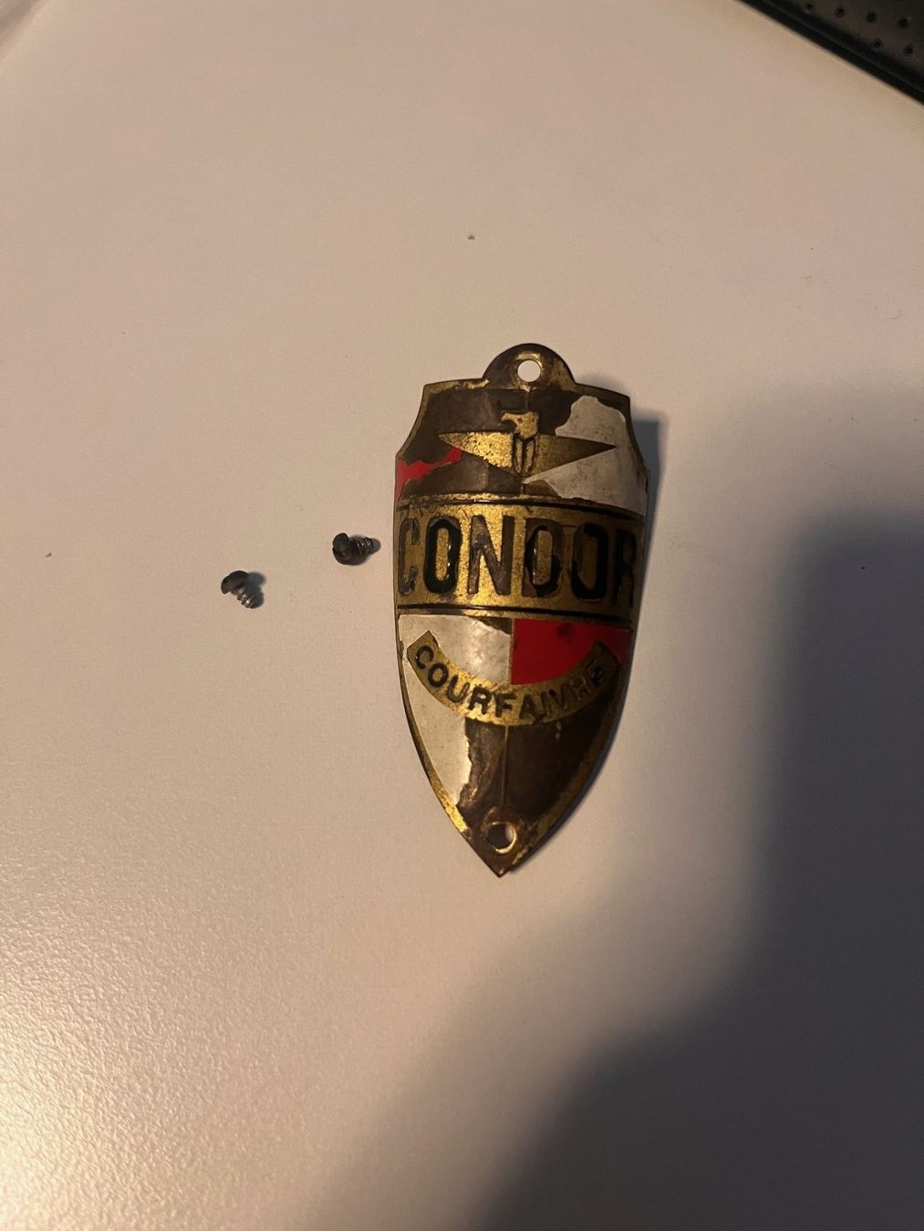Condor Courfaivre Mofa-Emblem, selten, Vintage Zustand! (59) (Gebraucht ...