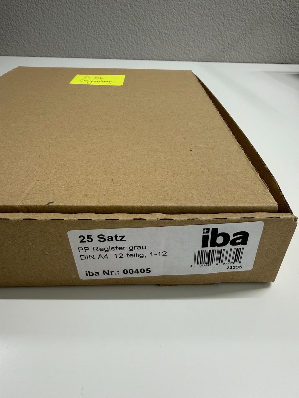 Raccoglitori: 12er-Register (21 Stk.) - originalverpackt – Usato da Schafisheim venduto da Minulein 1