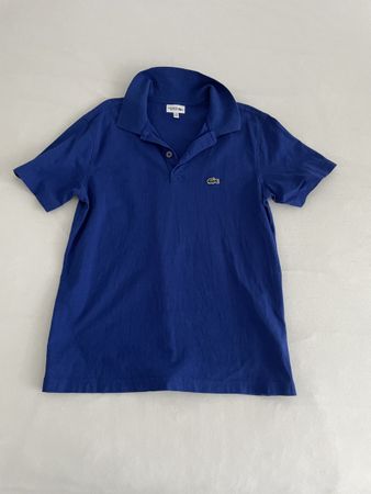 Lacoste Sport Polo Shirt Blue Size 16 176cm/70 inch Summer S