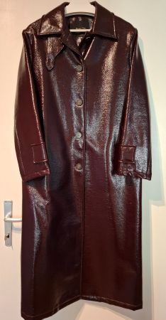 Manteau imperméable Massimo Dutti Bordeaux Taille S