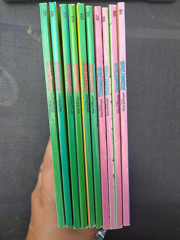 Comics: 10 Donald Duck Hefte Nr. 100 bis 110 Comic – Gebraucht aus Leuggern von Pummi19 1