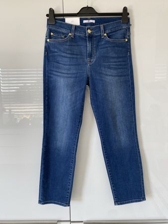 7 For All Mankind Jeans Roxanne Ankle Gr. 30 Neu