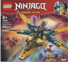 LEGO NINJAGO 71833 RAS AND ARIN'S SUPER STORM JET  new