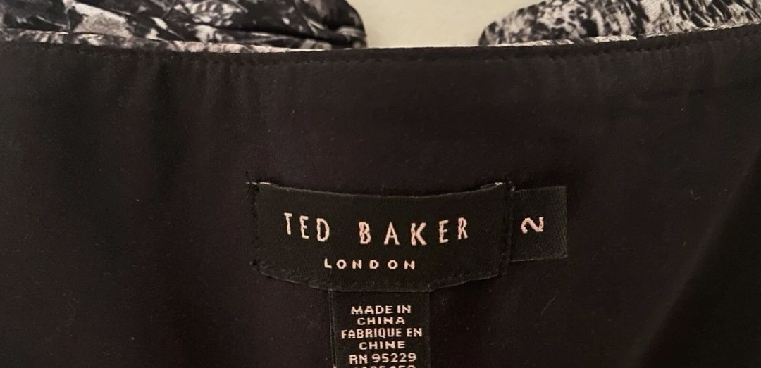 Ted Baker Vestiti: Ted Baker, Maxi Kleid, Fotoprint – Usato da Uerikon venduto da pink_flamingo 3