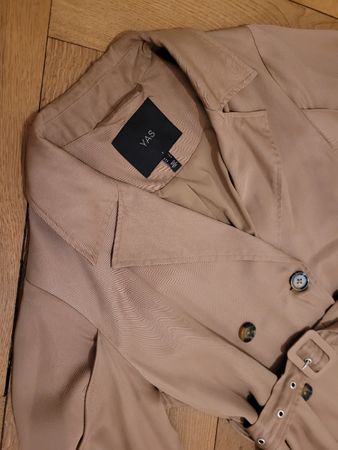 Trenchcoat, beige, YAS