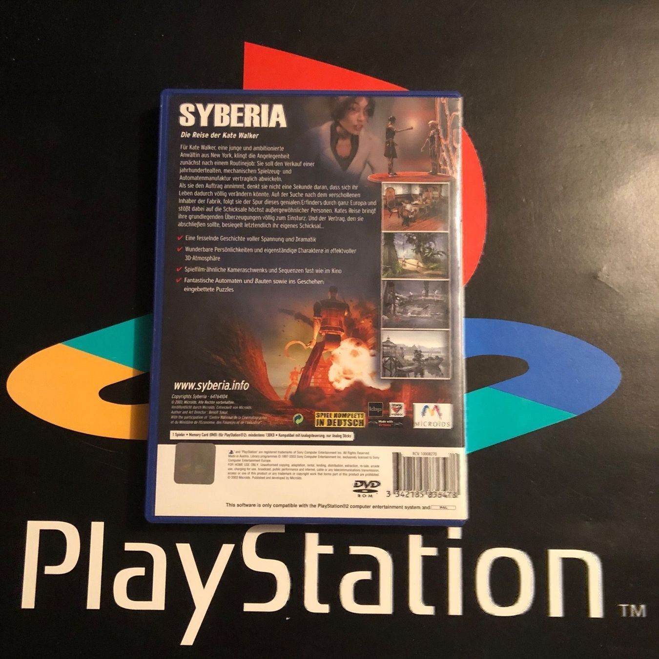 Giochi: Syberia für PS2 – Usato da Kestenholz venduto da Mad18 1