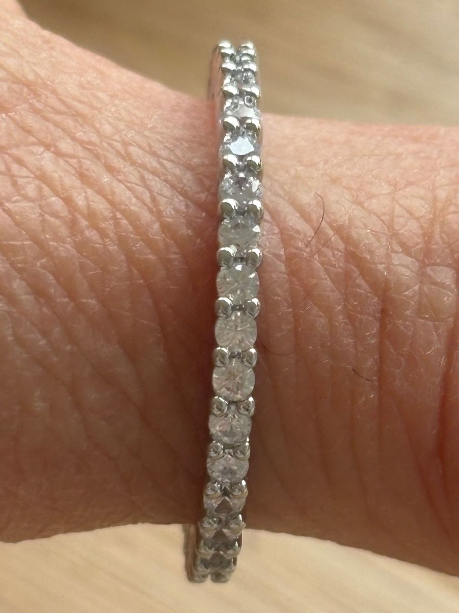 Anelli: Luxus Elegante Gr.17/7 Ring Memoire Farbe : Silber – Nuovo (secondo la descrizione) da Biel-Bienne venduto da Roserosse13 3