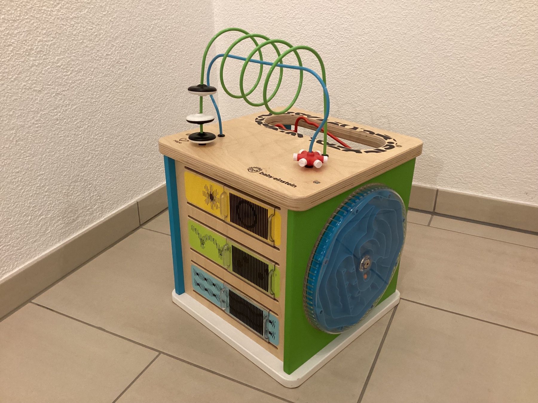 Hape Giocattoli: Motorikwürfel Baby Einstein von Hape – Usato da Walenstadt venduto da dalasake 1