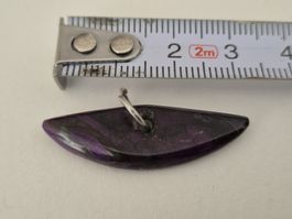 Anhänger Edelstein Sugilith Mineral Schmuck Mond Geschenk