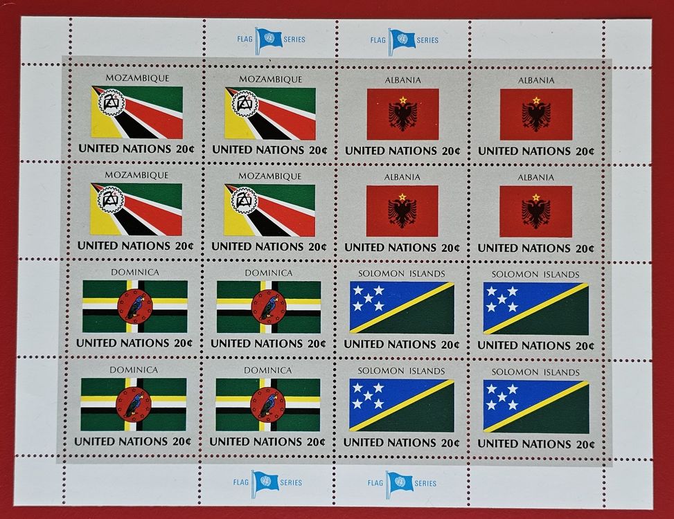 Prophila Collection UNO – New York Briefmarken 1041-1044 (komplette Ausgabe), Postfrisch, MNH, Für Sammler