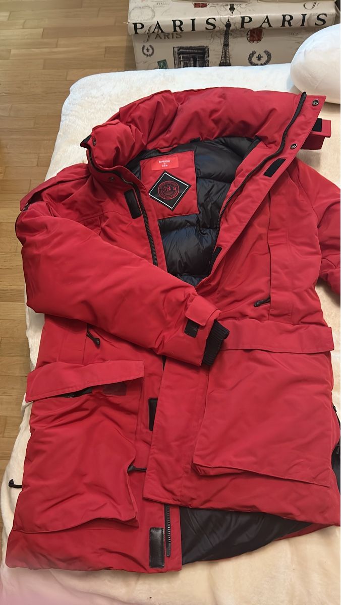 Superdry Cappotti: Superdry Winterjacke – Nuovo (secondo la descrizione) da Rorschach venduto da Moonnight1963