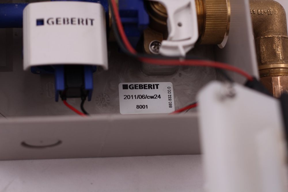 Geberit Urinalsteuerung Splzeit Einstellen