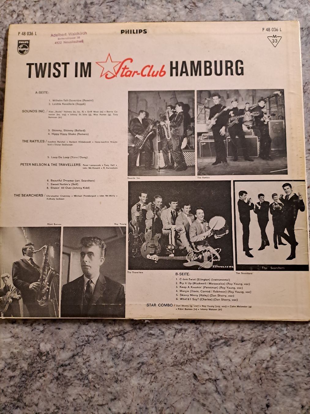 LP "TWIST IM STAR-CLUB HAMBURG, LIVE" Philips (Gebraucht) in Uetendorf ...