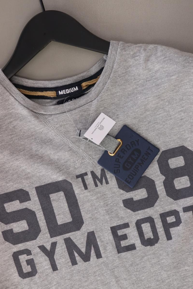 T-shirt: Superdry Printshirt Gr. M Kurzarm grau – Nuovo (secondo la descrizione) da Neustadt an der Waldnaab venduto da SecondLifeFashion 2