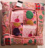 Dekokissen Patchwork 37x37cmx9cmNr.30 Bodenkissen Yogakissen