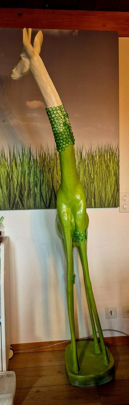 Sculture & Statue: Filigrane Giraffe aus 70 ziger 190 cm – Usato da Schafhausen im Emmental venduto da Herzrose 2