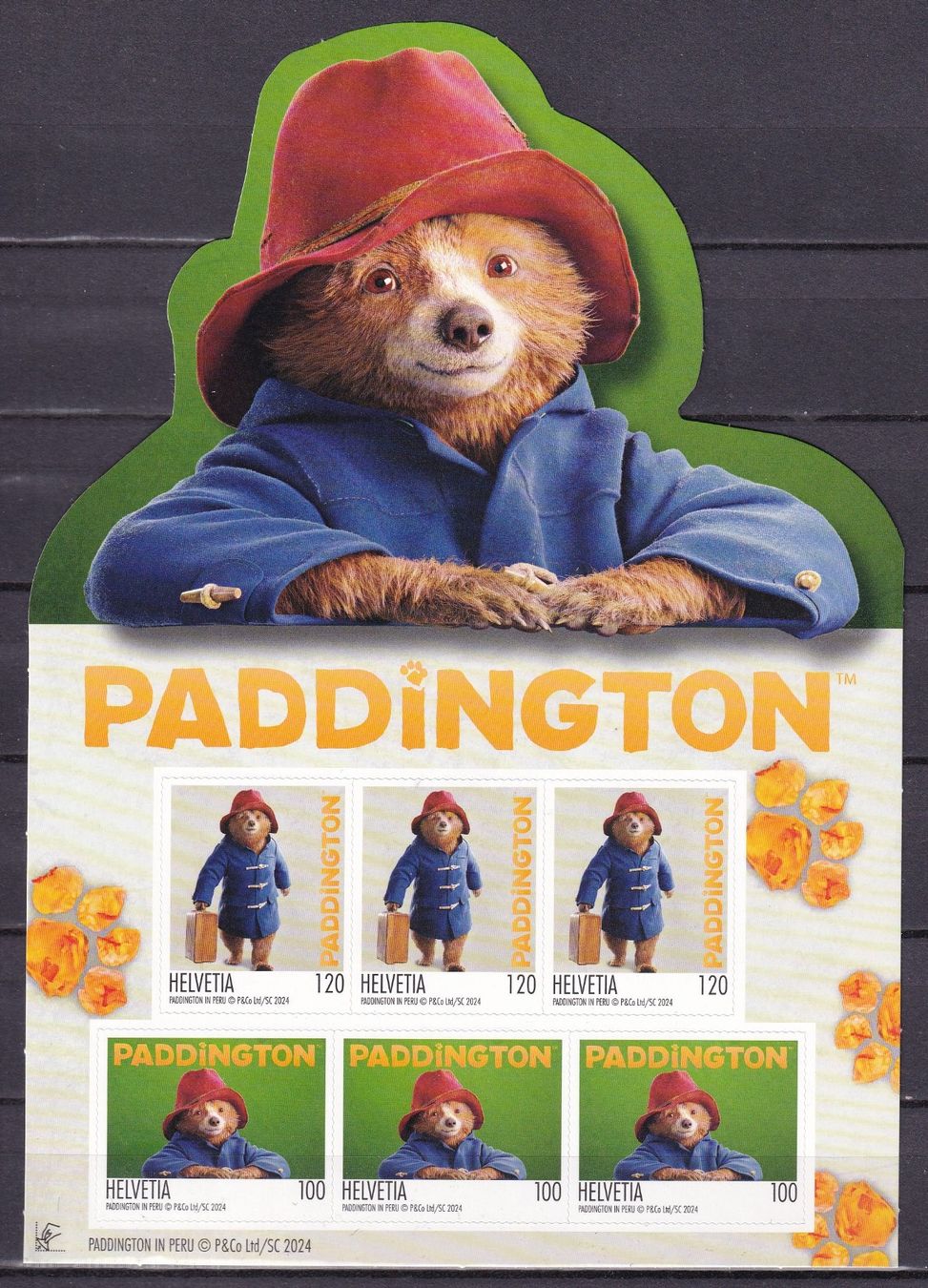 Tutti i francobolli: Kleinbogen Paddington - postfrisch ** – Nuovo e nell'imballaggio originale da Lausen venduto da Mondeo10628
