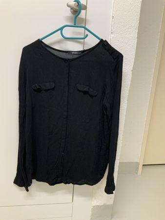 Bluse ESMARA schwarz Grösse 44 guter Zustand