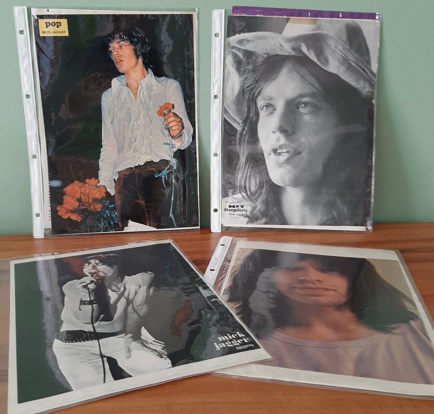 Riviste & Magazine: Original Heftseiten Rolling Stones, Mick Jagger – Usato da Zürich venduto da 2bis