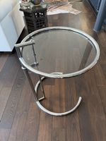 Original Eileen Gray Chrom Beistelltisch E 1027