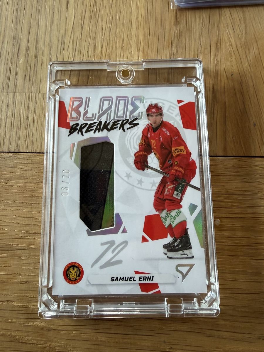 Sportzoo Sammelbilder & Trading cards: Samuel Erni Blade Breaker Sportzoo – Neu (gemäss Beschreibung) aus Murten von Hockeyfan82