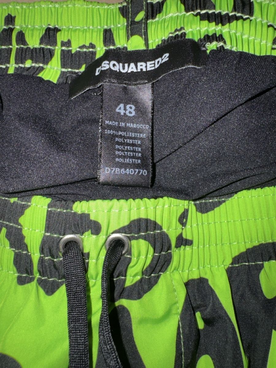 Pantaloni: Badehose DSQUARED Gr 48 NEU/Ungetragen – Nuovo e nell'imballaggio originale da Zürich venduto da AryaLia 1