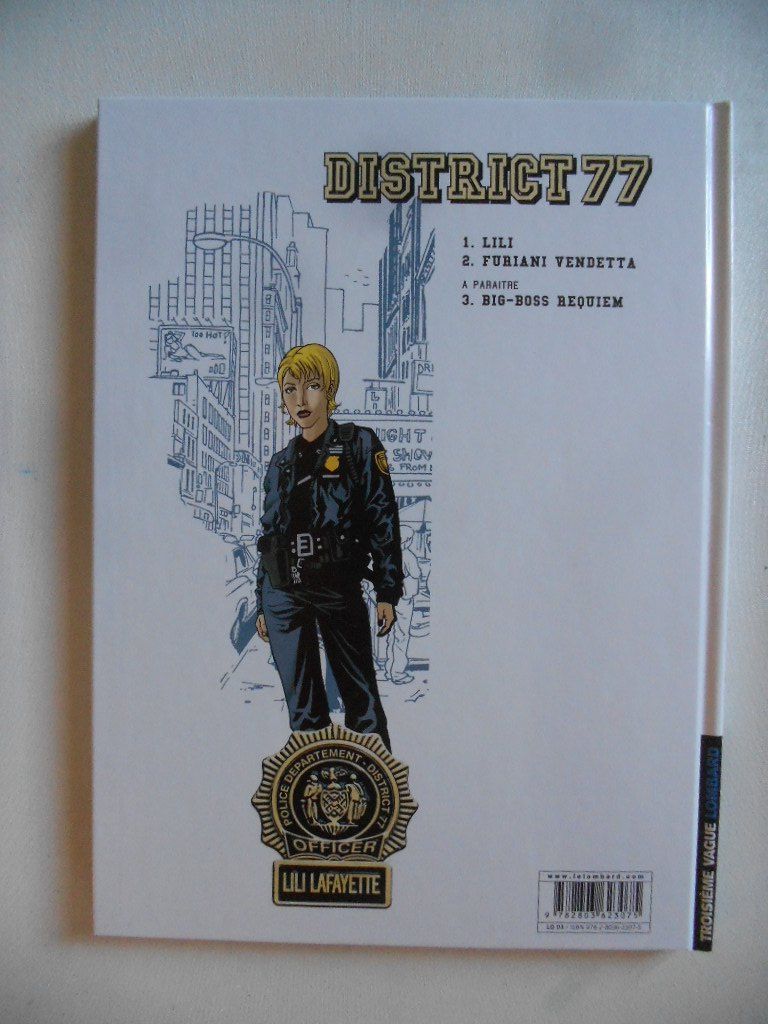 BD: DISTRICT 77  -  FURIANI VENDETTA – D'occasion à Bex par Giorgiob 1