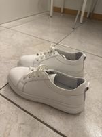 Weisse Ledersneakers, Top Zustand, Grösse 40, Damen