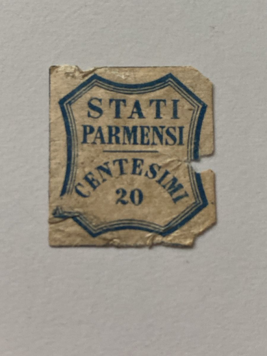 Tutti i francobolli: Italien antik PARMA 20 centesimi – Usato da Küssnacht a. Rigi venduto da Unique-Valuable