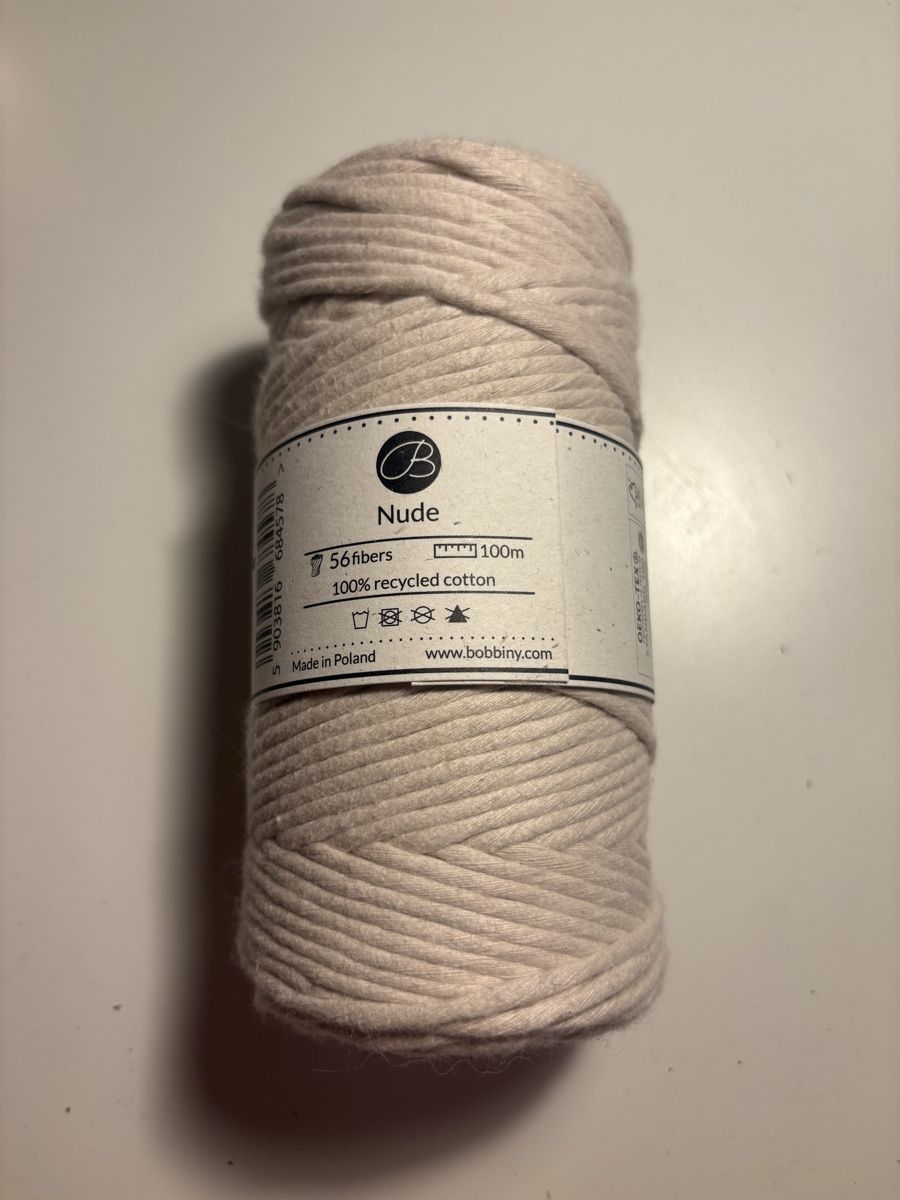 Cordelettes & Fils: Bobbiny Makramee Garn • Nude • 3mm • neu – Neuf avec emballage d'origine à Flumenthal par algr4444 1