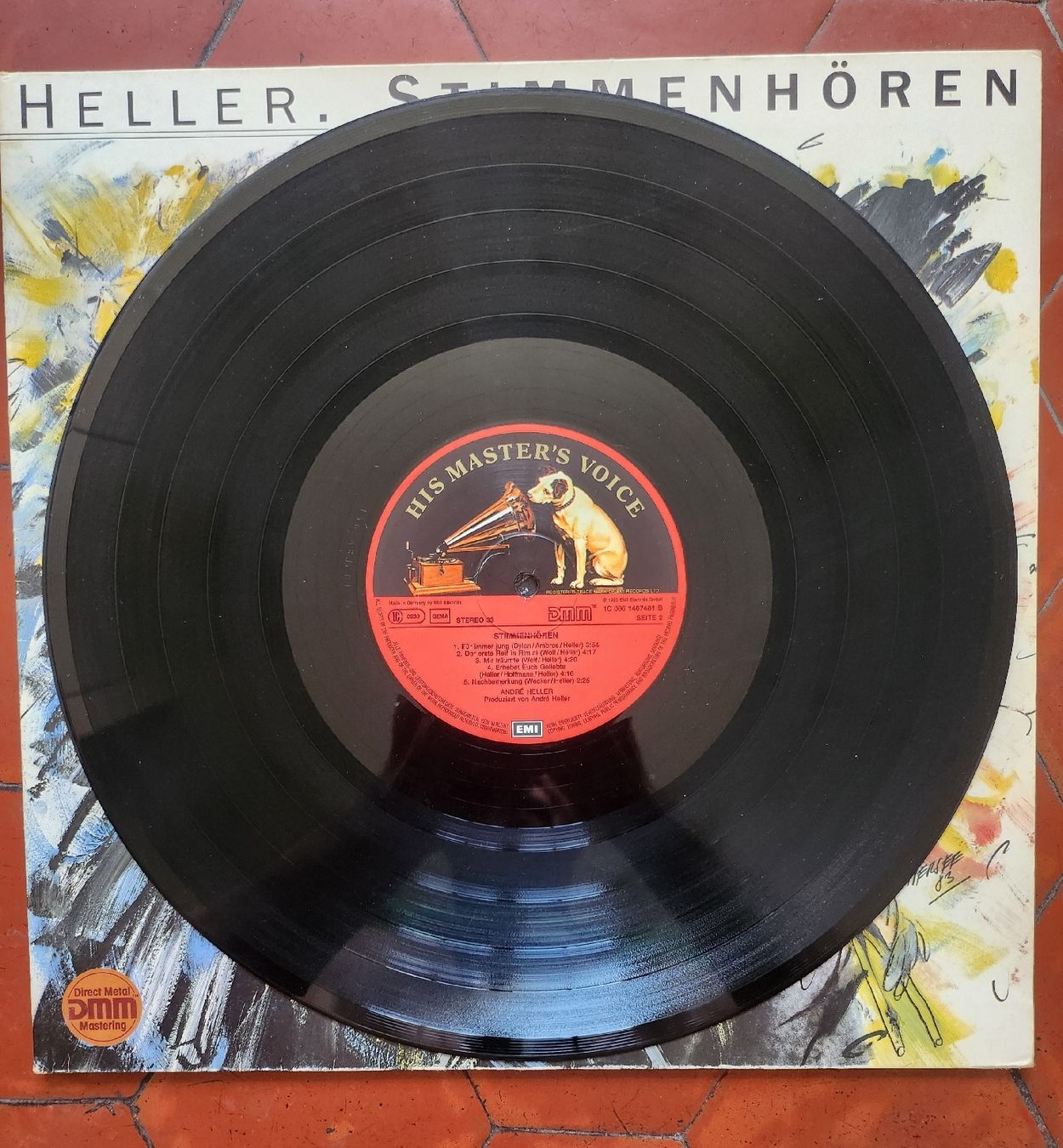 Dischi in vinile: André Heller 4 LPs inkl. Doppel-LP Bei lebendigem Leib – Usato da Zürich venduto da BAENZERINO 3