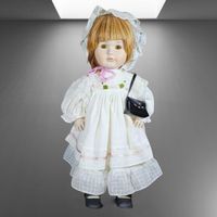 👑✨ Künstler-Porzellanpuppe 53 cm – Eleganz pur ✨👑