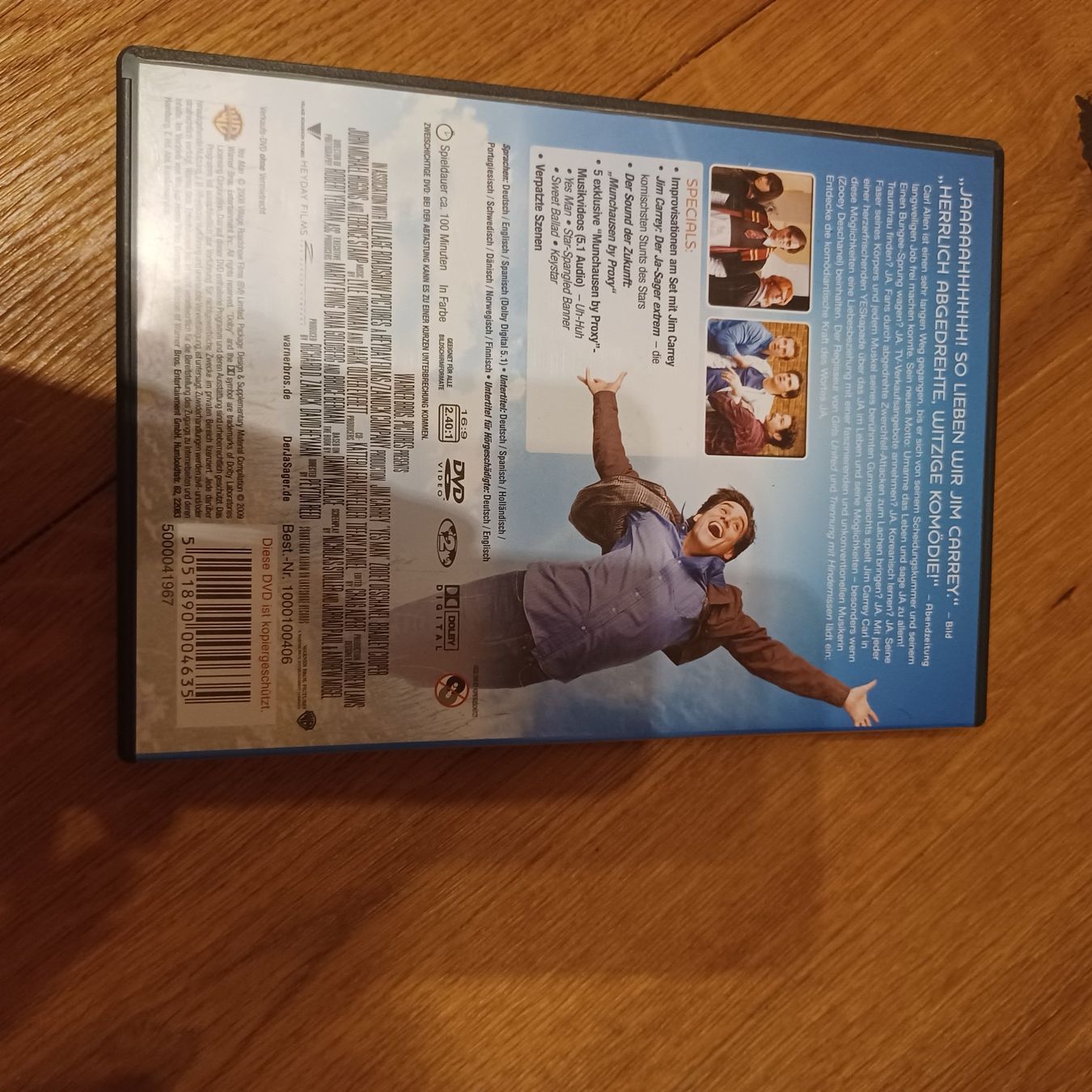 Alle DVDs: DVD Der Ja-Sager – Gebraucht aus Elfingen von Huckuck 1