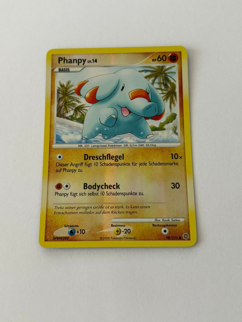 Pokémon Carte collezionabili: Pokemon-Karte Phanpy 98/132 – Usato da Herisau venduto da Seyashop1